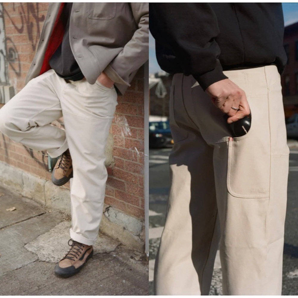 NEW Born Rival Gridlock Pants Mens 28 Duck Canvas MADE IN USA Film Photographer